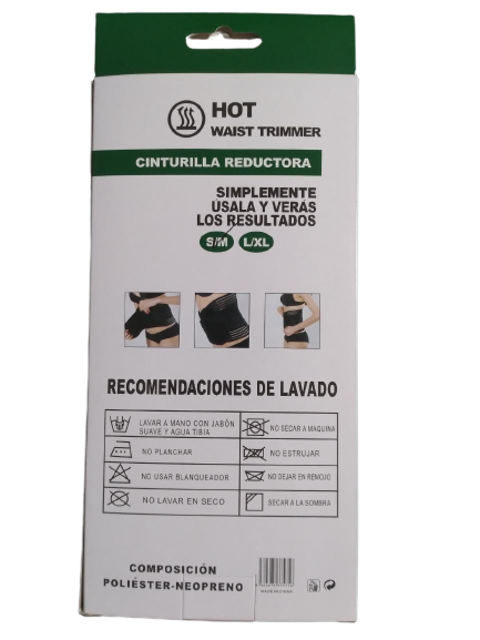 Faja Cinturilla Comprensión Abdomen Moldea HOT WAIST TRIMMER